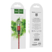 HOCO Kabel X14 Micro USB 3.1A 2M rot