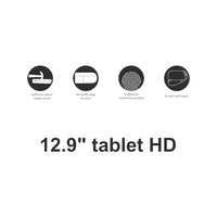 Protective hydrogel film 140µm 0,14 mm Tablet up to 11.9" HD universal 200x300 mm