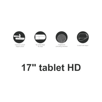 Schützende Hydrogel-Folie Laptop bis 17" HD 310x420mm universal