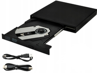 External CD/DVD writer Black