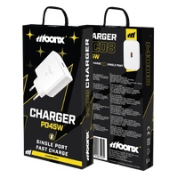 MOONX wall charger MC08 PD 45W 1xUSB-C White