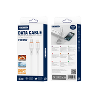 JELLICO Kabel B29 USB-C - Lightning PD 30W 1M weiss