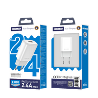 JELLICO Netz-Ladegerät EU01 2.4A 12W 1xUSB weiss