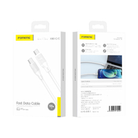 FONENG cable X80 USB-C - USB-C PD 100W 1M White