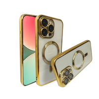 Handyhülle Metal MagS iPhone 16e Golden