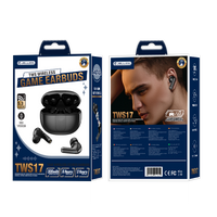 JELLICO wireless earphones TWS17 Black