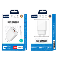 JELLICO Netz-Ladegerät C7 22.5W 1xUSB QC3.0 weiss