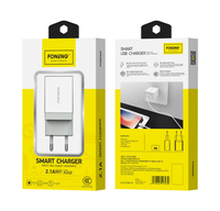 FONENG wall charger K210 2.1A 10W 1xUSB White