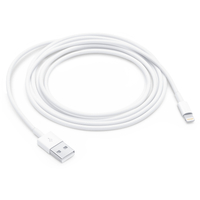 Original cable Apple MXLY2ZM/A Lightning 1M White (bulk EU)