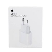 Original wall charger Apple 20W MUVV3ZM/A (MHJE3ZM/A EOL) White (blister EU)