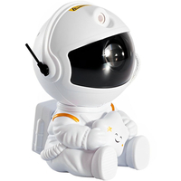 Mini Astronaut Sternenprojektor - der Astronaut sitzt weiss