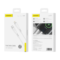 FONENG Kabel X75 USB-C - Lightning PD 27W 1M weiss