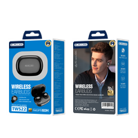 JELLICO wireless earphones TWS22 Black