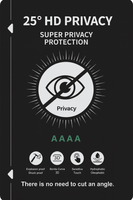 Schützende Hydrogel-Folie 170µm 0,17 mm Privacy HD 180x120 mm universal