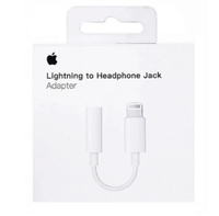 Original adapter Apple MMX62ZM/A Lightning - JACK 3.5MM White (blister EU)