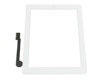 Touchscreen (Touchscreen + Home Knopf + Flex Kabel 3M) iPad 4 weiss