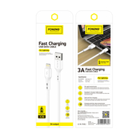 FONENG Kabel X36 Lightning 2.4A 1M weiss