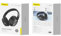 FONENG wireless headphones (ANC + ENC) BL51 Black